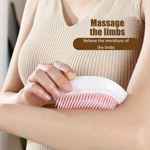 Portable Beauty Tool Scalp Comb Electric Massage Comb Body Relaxing High-Frequency Vibration Head Massager