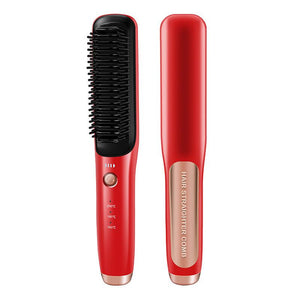 Wireless Straight Comb Hair Curler