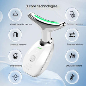 ASEXETIC Neck Face Beauty Device Skin Care Facial Massager 3